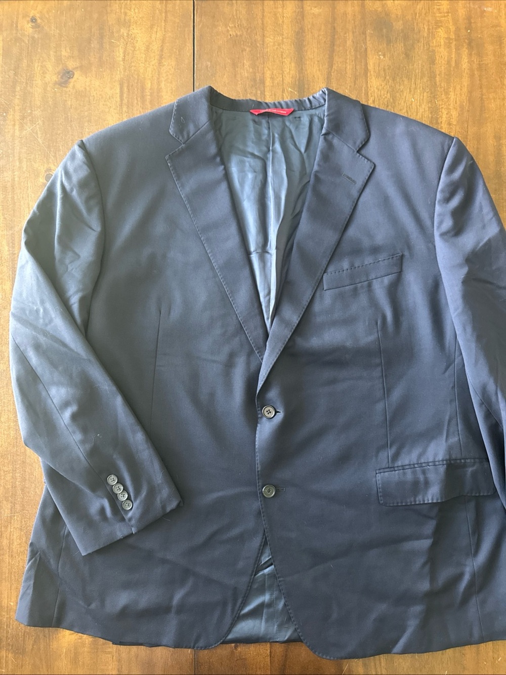 Samuelsohn Performance 50 R Navy Sport Coat Blazer Jacket Loro Piana 120 Wool